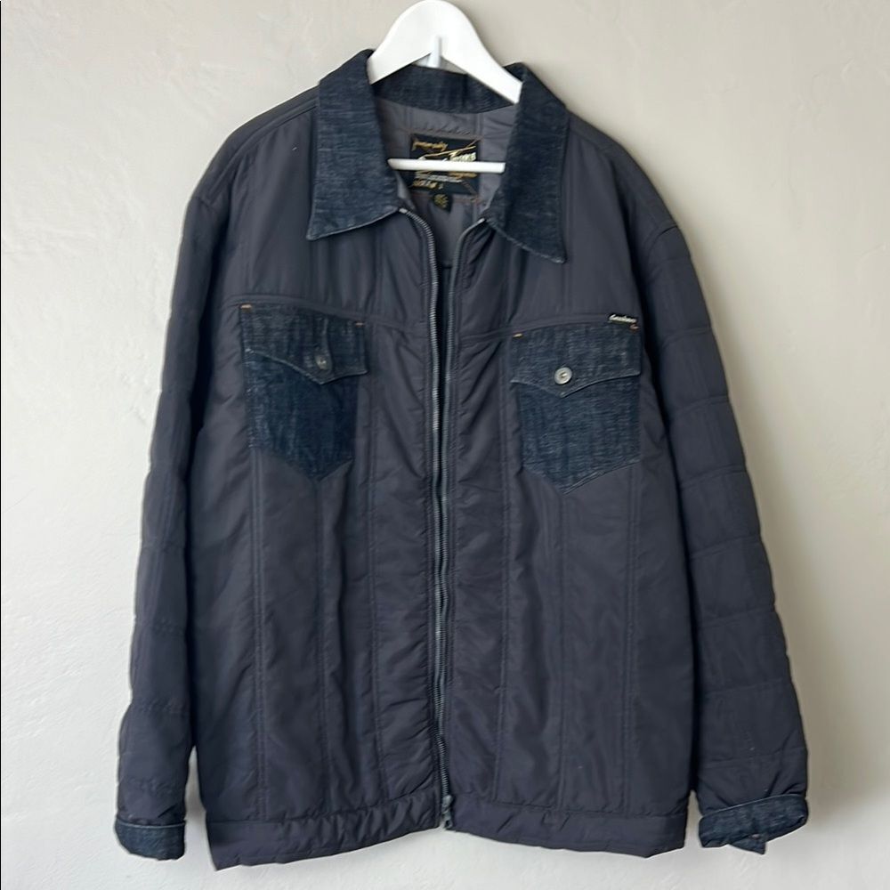 Men's Guess Navy Jacket - Picture 13 of 13